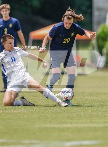 Thumbnail 1 in Westminster Christian Academy vs Trinity Chritstian (GIAA  2A Championship) photogallery.