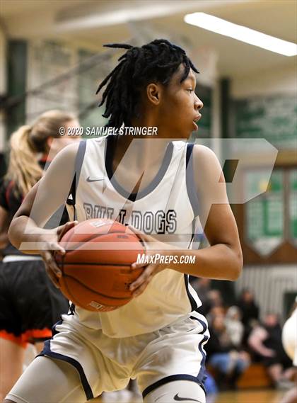 Thumbnail 2 in St. Joseph Notre Dame vs. Centennial (MLK Showcase) photogallery.