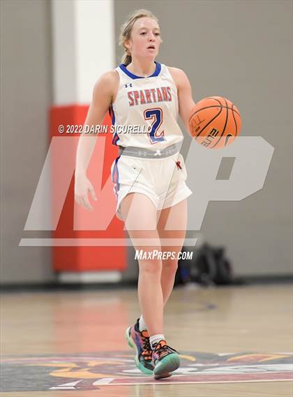 Thumbnail 2 in Miami Country Day vs. Bixby (NIKE Tournament of Champions) photogallery.