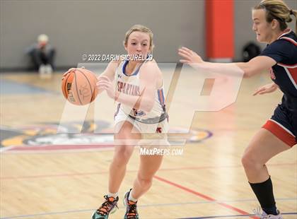 Thumbnail 1 in Miami Country Day vs. Bixby (NIKE Tournament of Champions) photogallery.