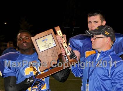 Thumbnail 1 in Carmel vs. Warren Central (IHSAA 5A Sectional Final) photogallery.
