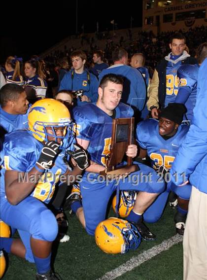 Thumbnail 2 in Carmel vs. Warren Central (IHSAA 5A Sectional Final) photogallery.