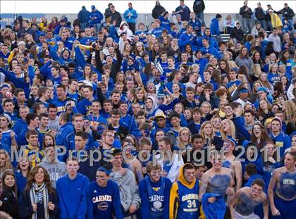 Thumbnail 2 in Carmel vs. Warren Central (IHSAA 5A Sectional Final) photogallery.