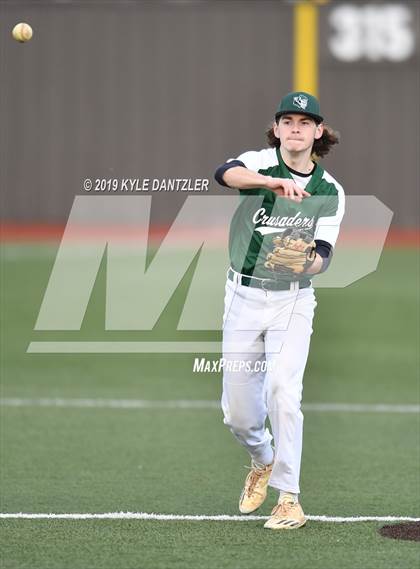 Thumbnail 2 in Bishop Gorman vs St. Mary's Hall (Texas Private School Classic) photogallery.
