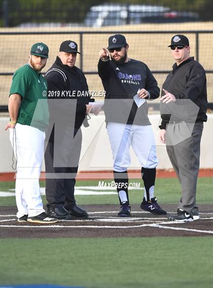 Thumbnail 1 in Bishop Gorman vs St. Mary's Hall (Texas Private School Classic) photogallery.