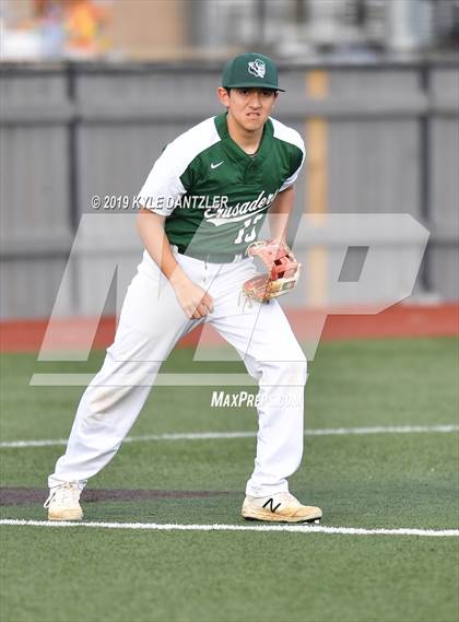 Thumbnail 2 in Bishop Gorman vs St. Mary's Hall (Texas Private School Classic) photogallery.