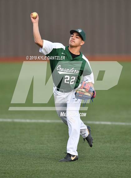Thumbnail 1 in Bishop Gorman vs St. Mary's Hall (Texas Private School Classic) photogallery.