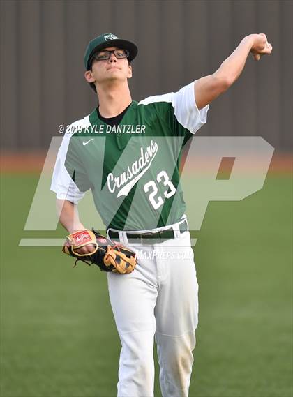 Thumbnail 2 in Bishop Gorman vs St. Mary's Hall (Texas Private School Classic) photogallery.