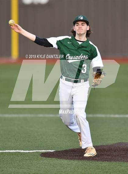 Thumbnail 1 in Bishop Gorman vs St. Mary's Hall (Texas Private School Classic) photogallery.