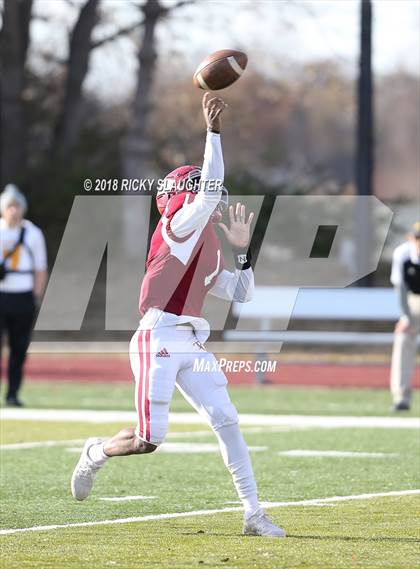 Thumbnail 1 in Trinity Catholic vs. Maryville(MSHSAA 3A Quarterfinal) photogallery.