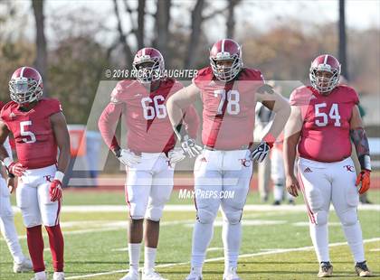 Thumbnail 1 in Trinity Catholic vs. Maryville(MSHSAA 3A Quarterfinal) photogallery.
