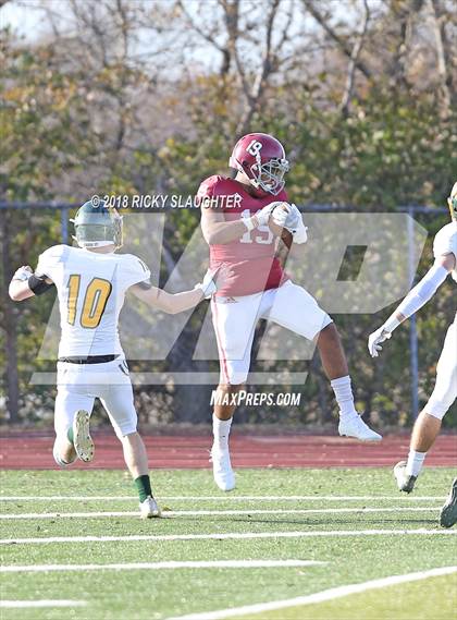 Thumbnail 3 in Trinity Catholic vs. Maryville(MSHSAA 3A Quarterfinal) photogallery.