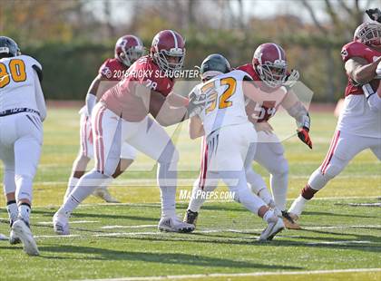 Thumbnail 1 in Trinity Catholic vs. Maryville(MSHSAA 3A Quarterfinal) photogallery.