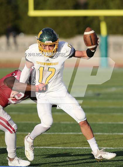 Thumbnail 1 in Trinity Catholic vs. Maryville(MSHSAA 3A Quarterfinal) photogallery.