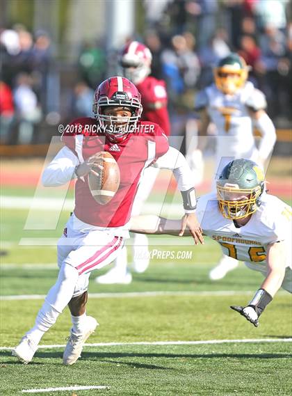 Thumbnail 3 in Trinity Catholic vs. Maryville(MSHSAA 3A Quarterfinal) photogallery.