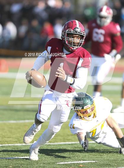 Thumbnail 1 in Trinity Catholic vs. Maryville(MSHSAA 3A Quarterfinal) photogallery.