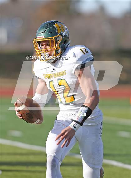 Thumbnail 3 in Trinity Catholic vs. Maryville(MSHSAA 3A Quarterfinal) photogallery.
