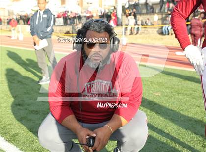 Thumbnail 1 in Trinity Catholic vs. Maryville(MSHSAA 3A Quarterfinal) photogallery.
