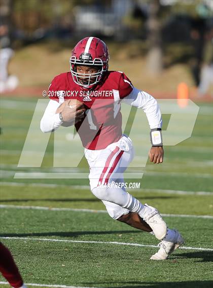 Thumbnail 1 in Trinity Catholic vs. Maryville(MSHSAA 3A Quarterfinal) photogallery.
