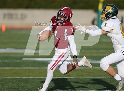 Thumbnail 3 in Trinity Catholic vs. Maryville(MSHSAA 3A Quarterfinal) photogallery.