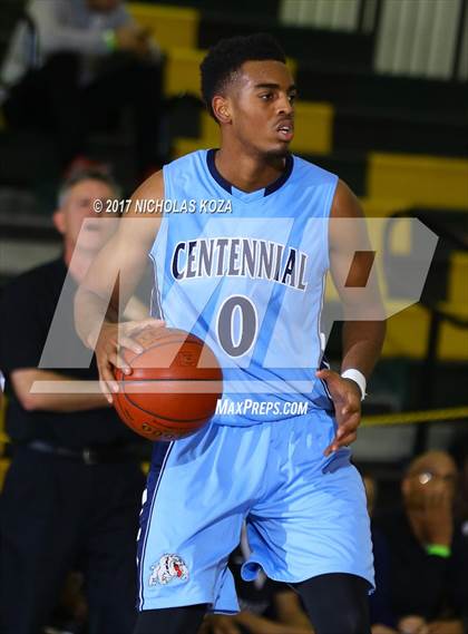 Thumbnail 1 in Etiwanda vs. Centennial (The Classic at Damien) photogallery.