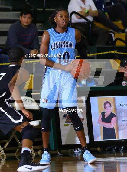 Thumbnail 3 in Etiwanda vs. Centennial (The Classic at Damien) photogallery.