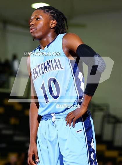 Thumbnail 1 in Etiwanda vs. Centennial (The Classic at Damien) photogallery.