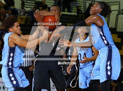 Thumbnail 3 in Etiwanda vs. Centennial (The Classic at Damien) photogallery.