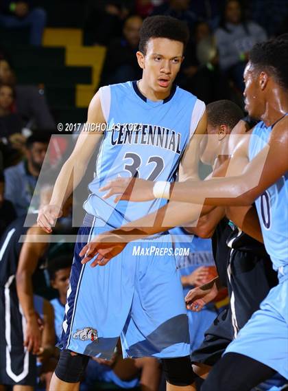 Thumbnail 1 in Etiwanda vs. Centennial (The Classic at Damien) photogallery.