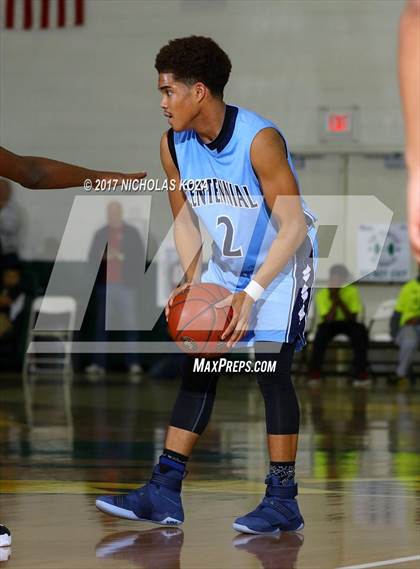Thumbnail 3 in Etiwanda vs. Centennial (The Classic at Damien) photogallery.