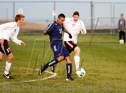 Thumbnail 3 in Golden vs. Mitchell (CHSAA 4A First Round Playoff) photogallery.