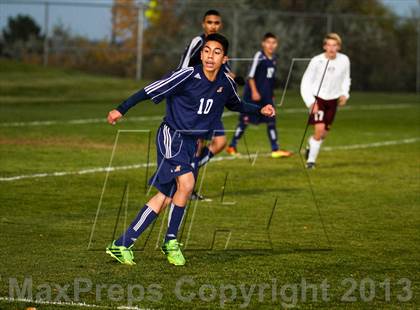 Thumbnail 2 in Golden vs. Mitchell (CHSAA 4A First Round Playoff) photogallery.