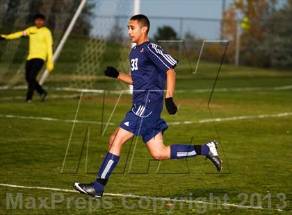 Thumbnail 3 in Golden vs. Mitchell (CHSAA 4A First Round Playoff) photogallery.