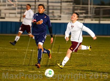 Thumbnail 3 in Golden vs. Mitchell (CHSAA 4A First Round Playoff) photogallery.