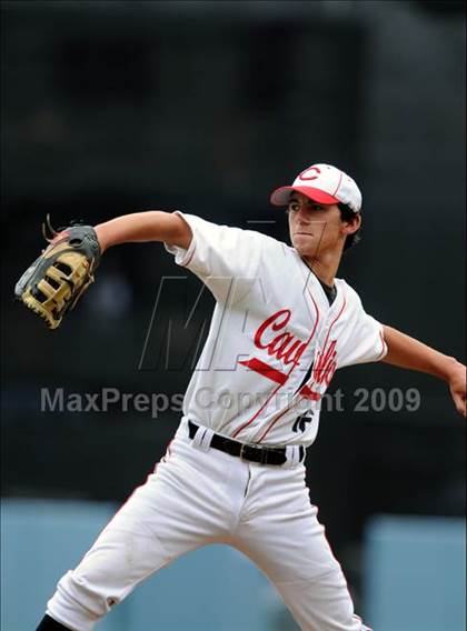 Thumbnail 3 in Chatswoth vs. Cleveland (CIF LA City Section D1 Final) photogallery.