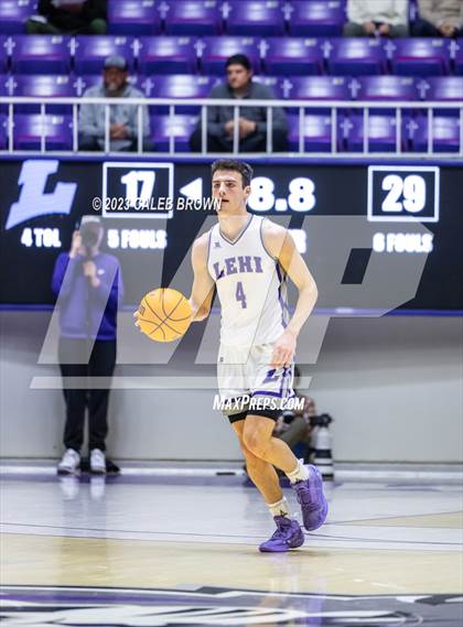 Thumbnail 1 in Lehi vs. Orem (UHSAA 5A Quarterfinal) photogallery.