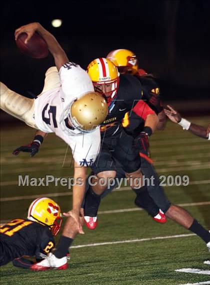 Thumbnail 2 in Notre Dame @ Mission Viejo (CIF SS Playoffs) photogallery.