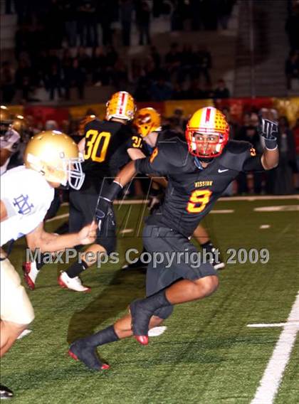 Thumbnail 1 in Notre Dame @ Mission Viejo (CIF SS Playoffs) photogallery.