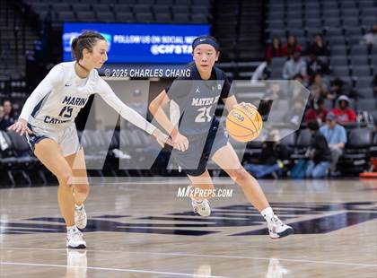 Thumbnail 1 in Marin Catholic vs. Mater Dei Catholic (CIF D3 Finals) photogallery.