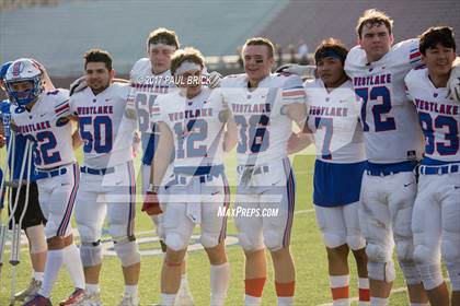 Thumbnail 1 in Westlake v Smithson Valley (UIL 6A Quarterfinal) photogallery.