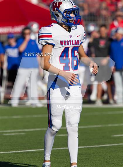 Thumbnail 1 in Westlake v Smithson Valley (UIL 6A Quarterfinal) photogallery.