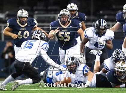 Thumbnail 1 in Keller vs. Plano West (UIL 6A Division 1 Region I Bi-District Playoff) photogallery.
