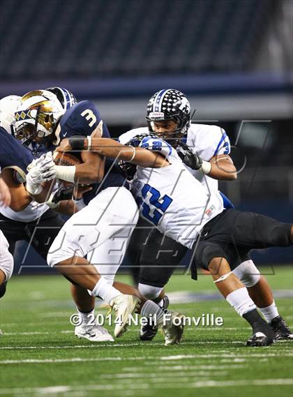 Thumbnail 1 in Keller vs. Plano West (UIL 6A Division 1 Region I Bi-District Playoff) photogallery.