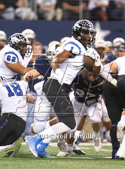 Thumbnail 1 in Keller vs. Plano West (UIL 6A Division 1 Region I Bi-District Playoff) photogallery.