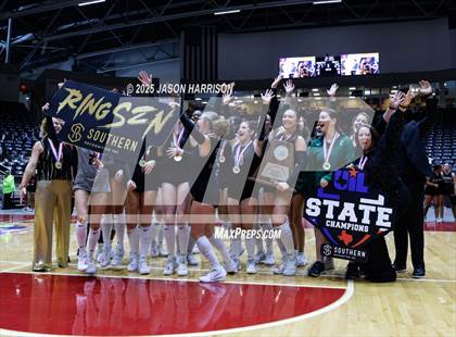 Thumbnail 2 in Cedar Park vs. Argyle (UIL 5A D1 Volleyball Final) photogallery.