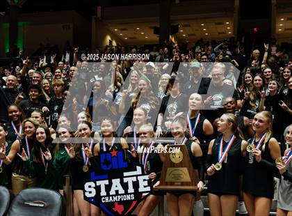 Thumbnail 2 in Cedar Park vs. Argyle (UIL 5A D1 Volleyball Final) photogallery.