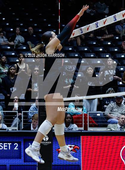 Thumbnail 2 in Cedar Park vs. Argyle (UIL 5A D1 Volleyball Final) photogallery.