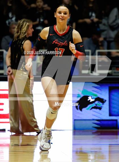 Thumbnail 3 in Cedar Park vs. Argyle (UIL 5A D1 Volleyball Final) photogallery.