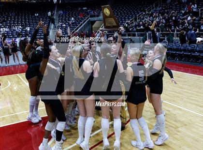 Thumbnail 2 in Cedar Park vs. Argyle (UIL 5A D1 Volleyball Final) photogallery.