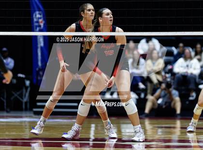 Thumbnail 3 in Cedar Park vs. Argyle (UIL 5A D1 Volleyball Final) photogallery.